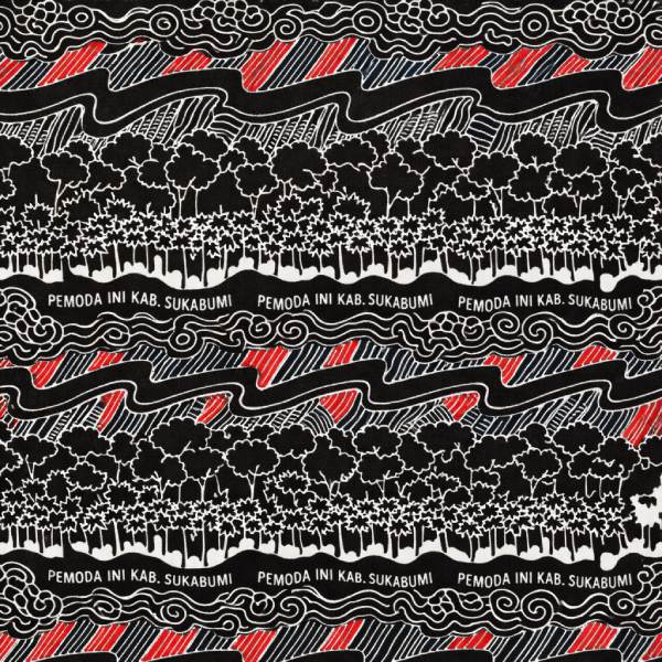 Contoh motif batik abstrak modern untuk perusahaan di Jakarta Timur